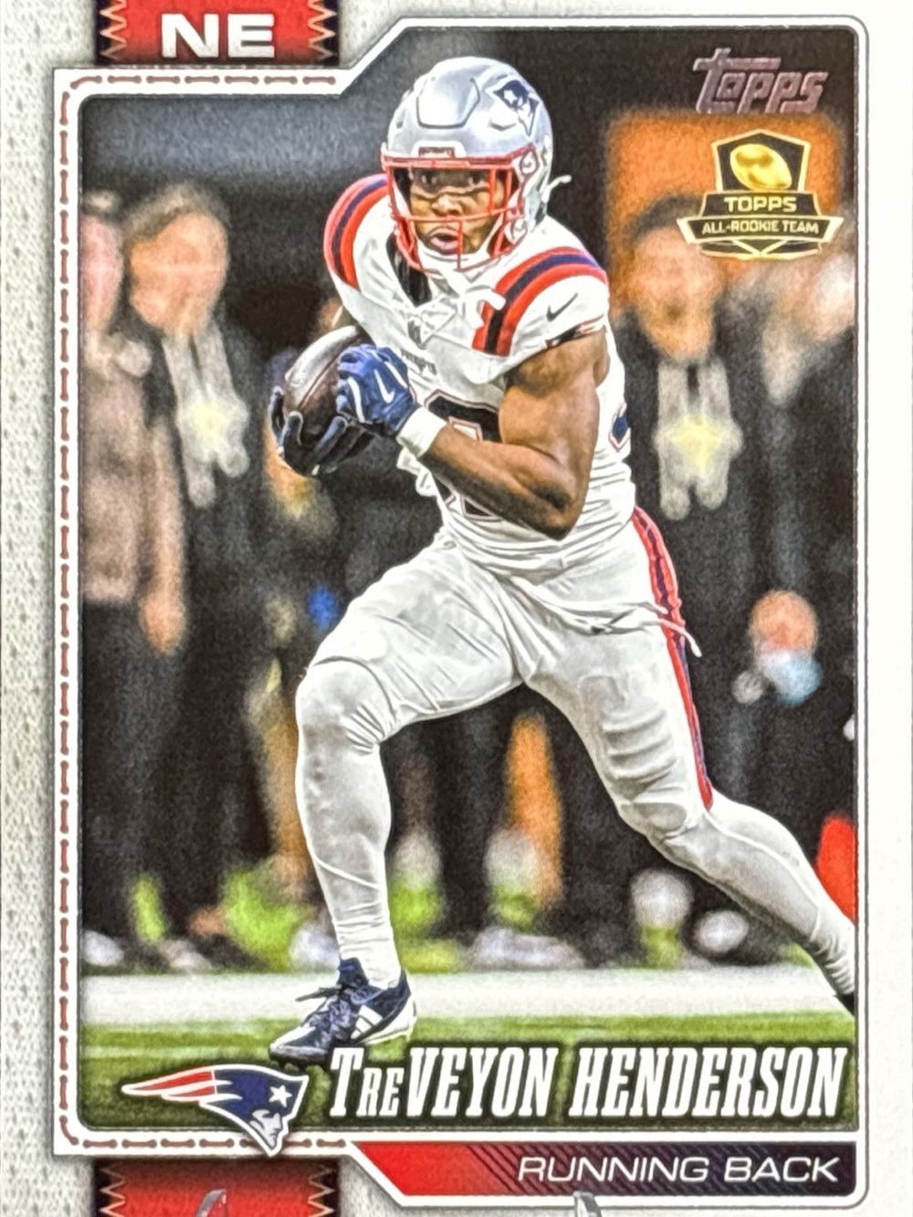 Topps TreVeyon Henderson Football Trading Card